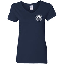 Load image into Gallery viewer, G500VL Ladies' 5.3 oz. V-Neck T-Shirt