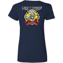 Load image into Gallery viewer, G500VL Ladies' 5.3 oz. V-Neck T-Shirt
