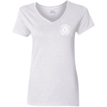 Load image into Gallery viewer, G500VL Ladies' 5.3 oz. V-Neck T-Shirt