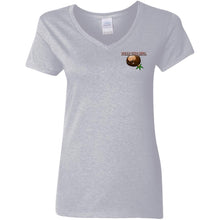 Load image into Gallery viewer, G500VL Ladies' 5.3 oz. V-Neck T-Shirt