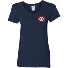 Load image into Gallery viewer, G500VL Ladies' 5.3 oz. V-Neck T-Shirt