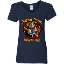 Load image into Gallery viewer, G500VL Ladies' 5.3 oz. V-Neck T-Shirt