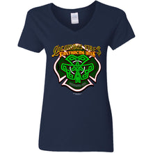 Load image into Gallery viewer, G500VL Ladies' 5.3 oz. V-Neck T-Shirt