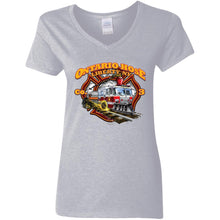 Load image into Gallery viewer, G500VL Ladies' 5.3 oz. V-Neck T-Shirt