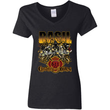 Load image into Gallery viewer, G500VL Ladies' 5.3 oz. V-Neck T-Shirt