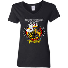 Load image into Gallery viewer, G500VL Ladies' 5.3 oz. V-Neck T-Shirt