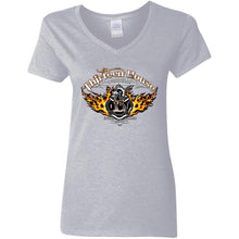 Load image into Gallery viewer, G500VL Ladies' 5.3 oz. V-Neck T-Shirt