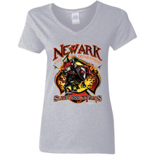 Load image into Gallery viewer, G500VL Ladies' 5.3 oz. V-Neck T-Shirt