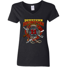 Load image into Gallery viewer, G500VL Ladies' 5.3 oz. V-Neck T-Shirt