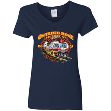 Load image into Gallery viewer, G500VL Ladies' 5.3 oz. V-Neck T-Shirt