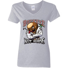 Load image into Gallery viewer, G500VL Ladies' 5.3 oz. V-Neck T-Shirt