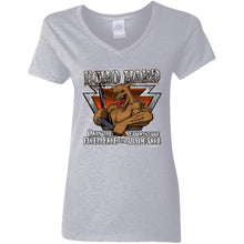 Load image into Gallery viewer, G500VL Ladies' 5.3 oz. V-Neck T-Shirt
