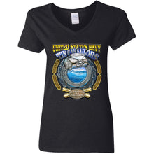 Load image into Gallery viewer, G500VL Ladies' 5.3 oz. V-Neck T-Shirt