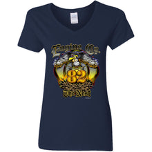 Load image into Gallery viewer, G500VL Ladies' 5.3 oz. V-Neck T-Shirt