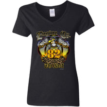 Load image into Gallery viewer, G500VL Ladies' 5.3 oz. V-Neck T-Shirt