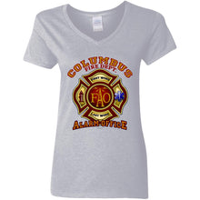 Load image into Gallery viewer, G500VL Ladies' 5.3 oz. V-Neck T-Shirt