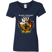 Load image into Gallery viewer, G500VL Ladies' 5.3 oz. V-Neck T-Shirt