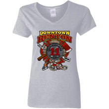 Load image into Gallery viewer, G500VL Ladies' 5.3 oz. V-Neck T-Shirt