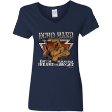 Load image into Gallery viewer, G500VL Ladies' 5.3 oz. V-Neck T-Shirt