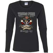 Load image into Gallery viewer, G540L Ladies' Cotton LS T-Shirt