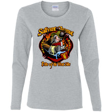 Load image into Gallery viewer, G540L Ladies' Cotton LS T-Shirt