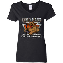 Load image into Gallery viewer, G500VL Ladies' 5.3 oz. V-Neck T-Shirt
