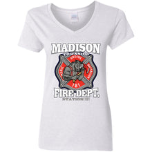 Load image into Gallery viewer, G500VL Ladies' 5.3 oz. V-Neck T-Shirt