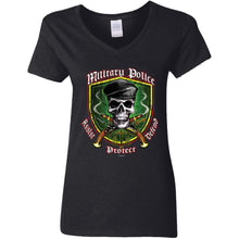 Load image into Gallery viewer, G500VL Ladies' 5.3 oz. V-Neck T-Shirt