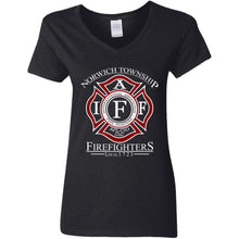 Load image into Gallery viewer, G500VL Ladies' 5.3 oz. V-Neck T-Shirt