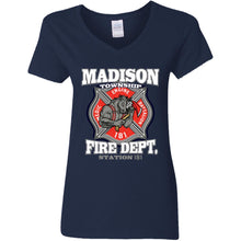 Load image into Gallery viewer, G500VL Ladies' 5.3 oz. V-Neck T-Shirt