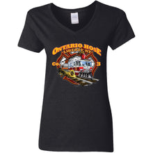 Load image into Gallery viewer, G500VL Ladies' 5.3 oz. V-Neck T-Shirt