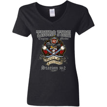 Load image into Gallery viewer, G500VL Ladies' 5.3 oz. V-Neck T-Shirt