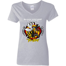 Load image into Gallery viewer, G500VL Ladies&#39; 5.3 oz. V-Neck T-Shirt
